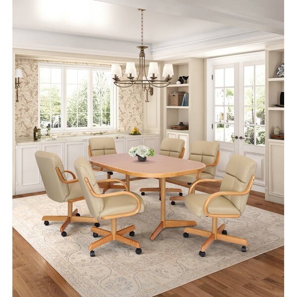 Castor dining sales chairs